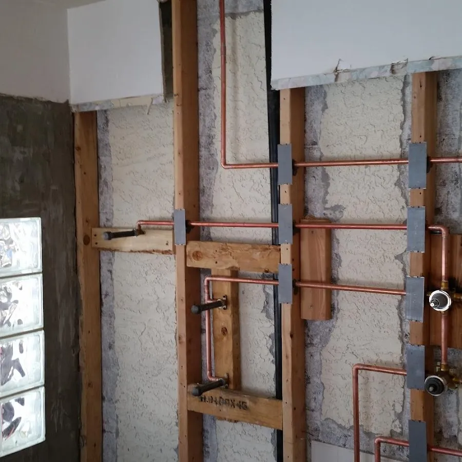Copper pipe installation for Burst Pipe Repair in Des Plaines